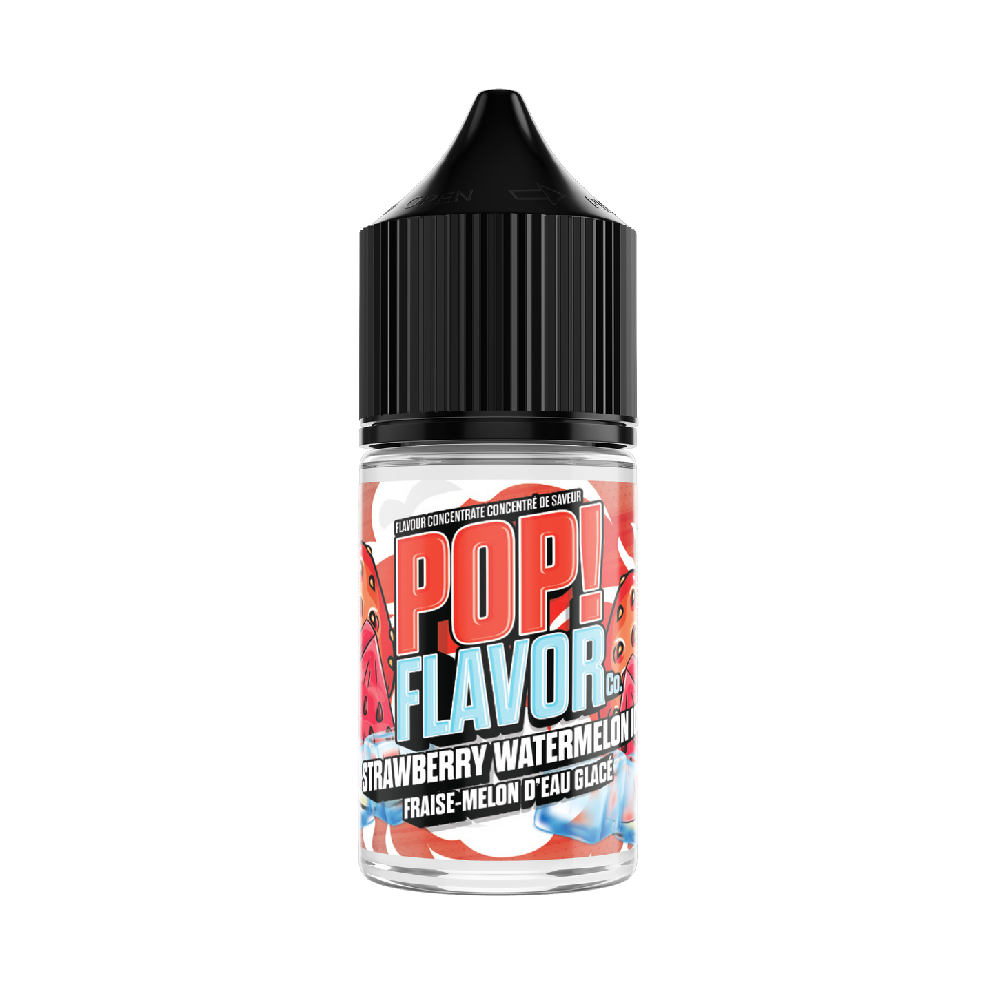 Pop Flavor Co - Strawberry Watermelon Ice